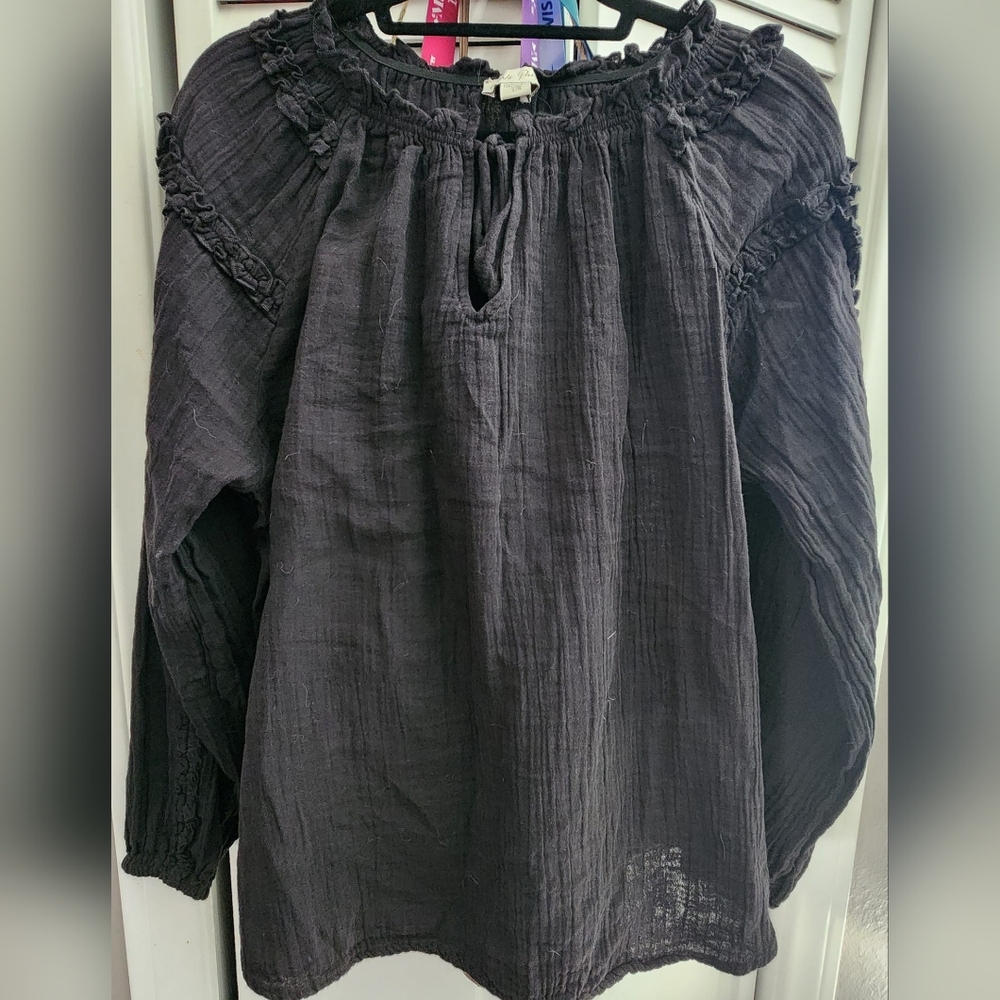 Black Blouse L Charlie Paige